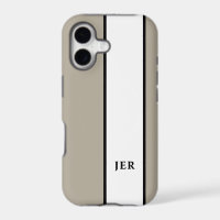 Grilles minimalistes modernes Monogrammes Initiale