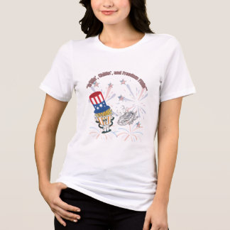 Grillin’, Chillin’, and Freedom Fillin’ – 4th July Tri-Blend Shirt