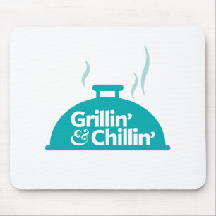 Grillin' & Chillin' Mouse Pad