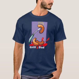 Grillin' Day with Hot Dogs T-Shirt