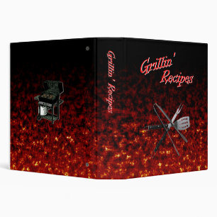 Grillin' Recipes Binder
