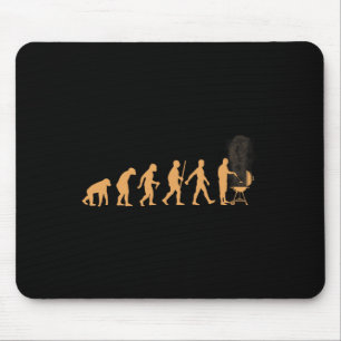 Grilling Art For Men Women Bbq Grill Barbeque Meat Mouse Pad