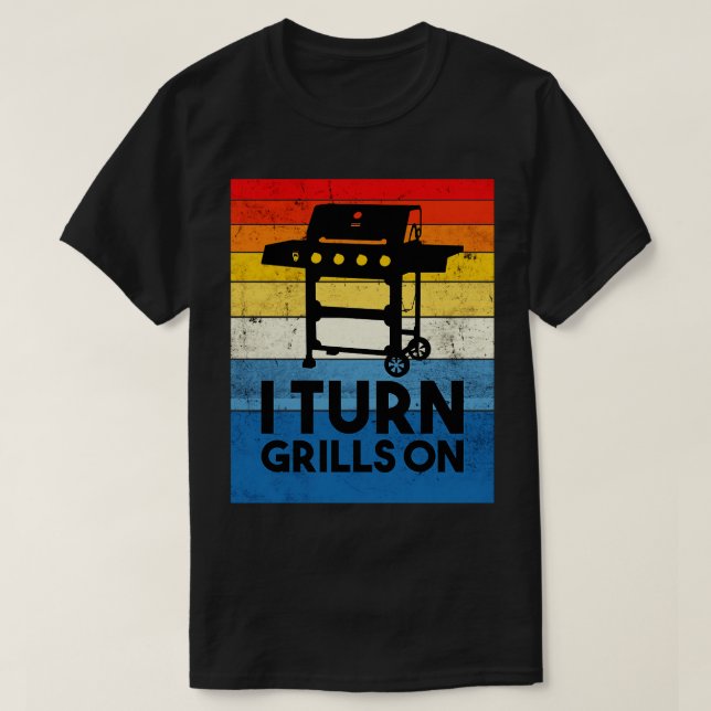 Grilling BBQ T-Shirt (Design Front)