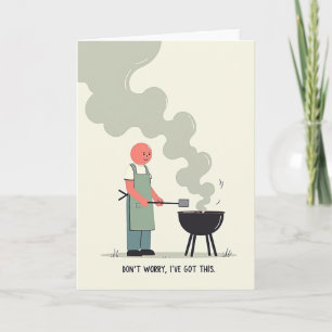 Grilling Fathers Day Card