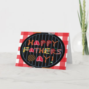 Grilling Father's Day Greeting Cards