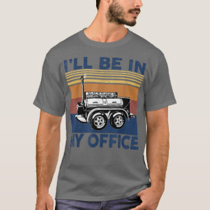grilling ill be in my office bbq smoking meat love T-Shirt