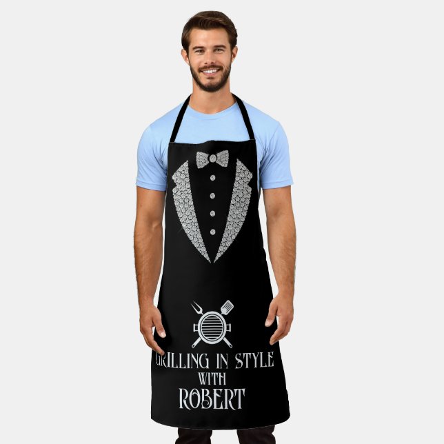GRILLING in STYLE  Apron (Worn)