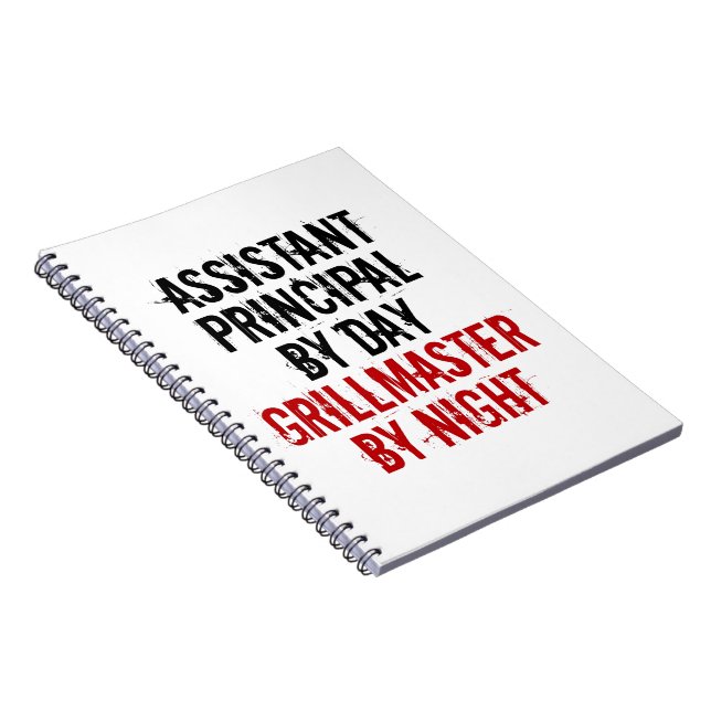Grillmaster Assistant Principal Notebook (Right Side)