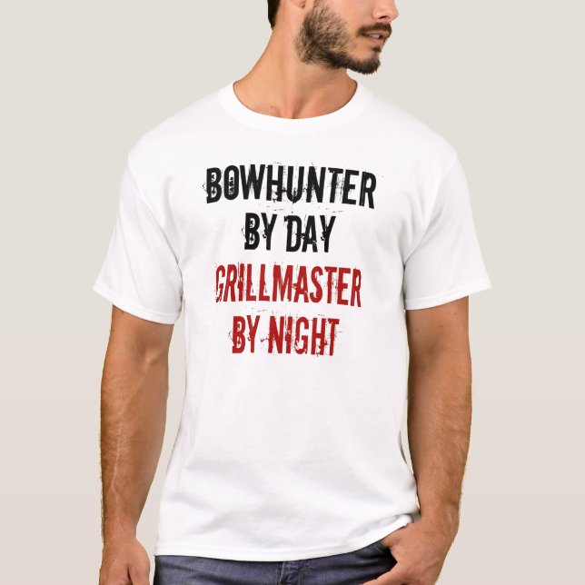 Grillmaster Bowhunter T-Shirt (Front)
