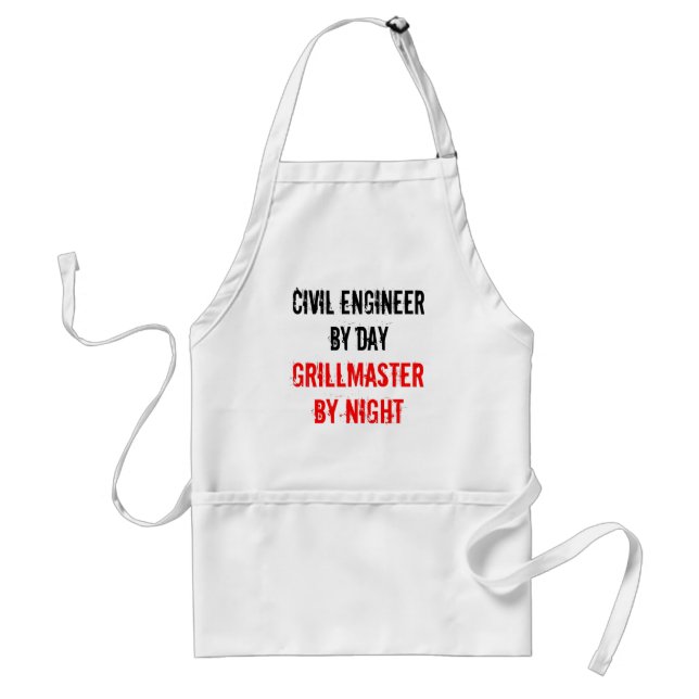 Grillmaster Civil Engineer Standard Apron (Front)