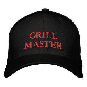 GRILLMASTER EMBROIDERED HAT