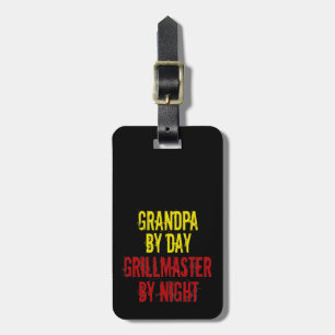Grillmaster Grandpa Luggage Tag