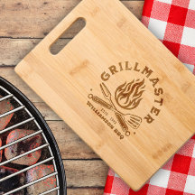 GRILLMASTER Rustique Coupe En Bois Étonné