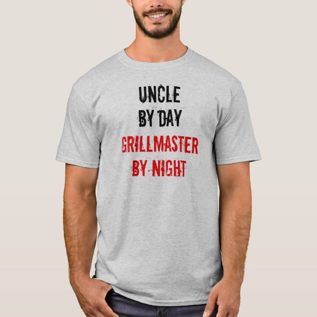 Grillmaster Uncle T-Shirt (Front)