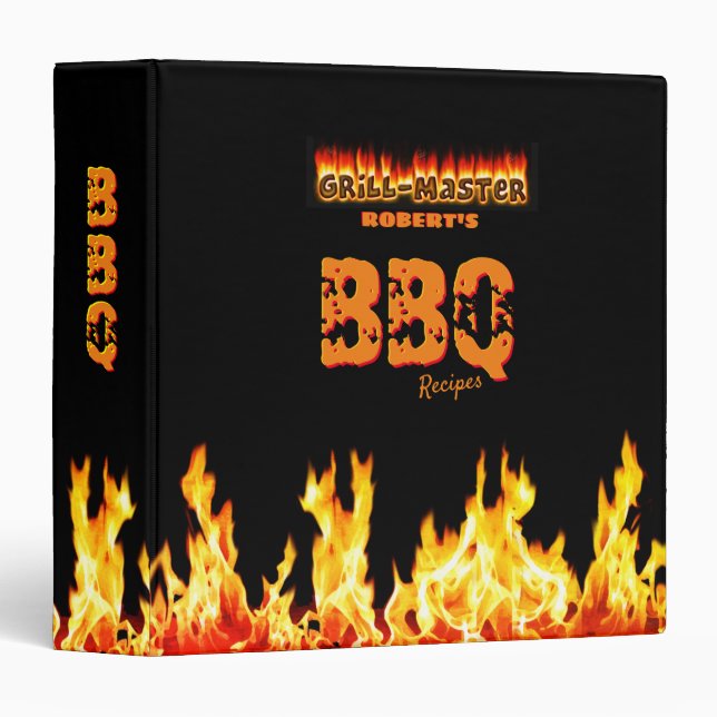 Grillmaster's BBQ  Binder (Front/Spine)