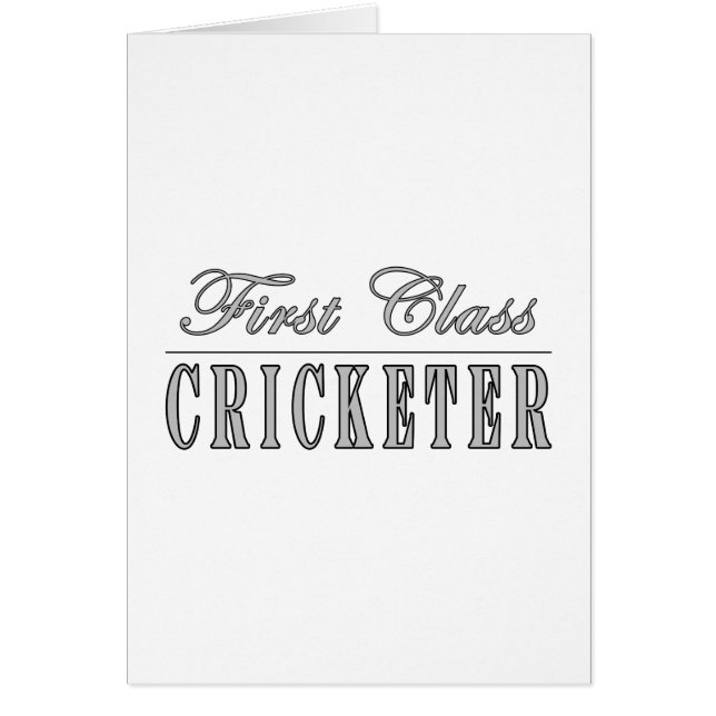 Grillon et joueurs de cricket : Joueur de cricket (Devant)