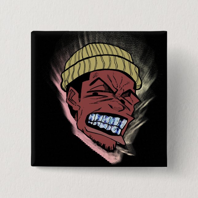 Grillz 2 Inch Square Button (Front)