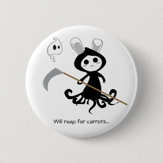 Grim Bunny 2 Inch Round Button
