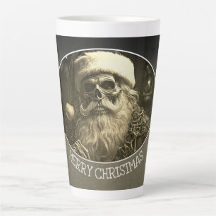 Grim Christmas - Skeleton Santa  65609 Latte Mug