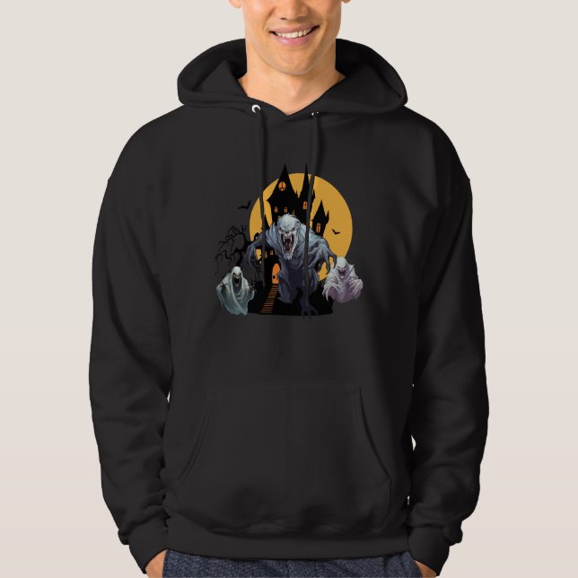 Grim Grinning Ghosts Hoodie (Front)