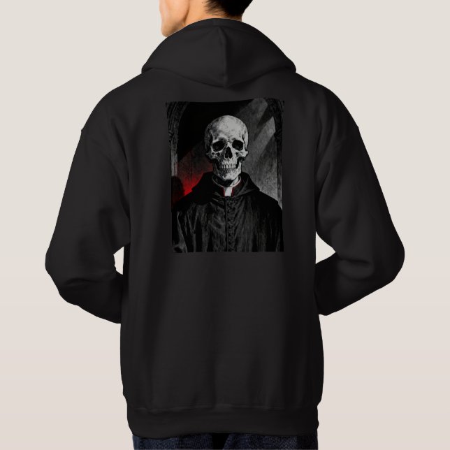 grim priest hoodie (Back)