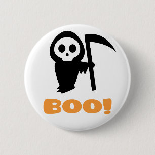 Grim Reaper 2 Inch Round Button