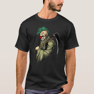 Grim Reaper Angel Of Death Cool Scythe Dead Hallow T-Shirt