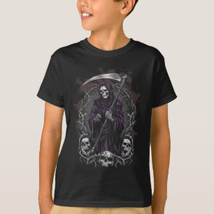 Grim Reaper Artwork Horror Halloween T-Shirt