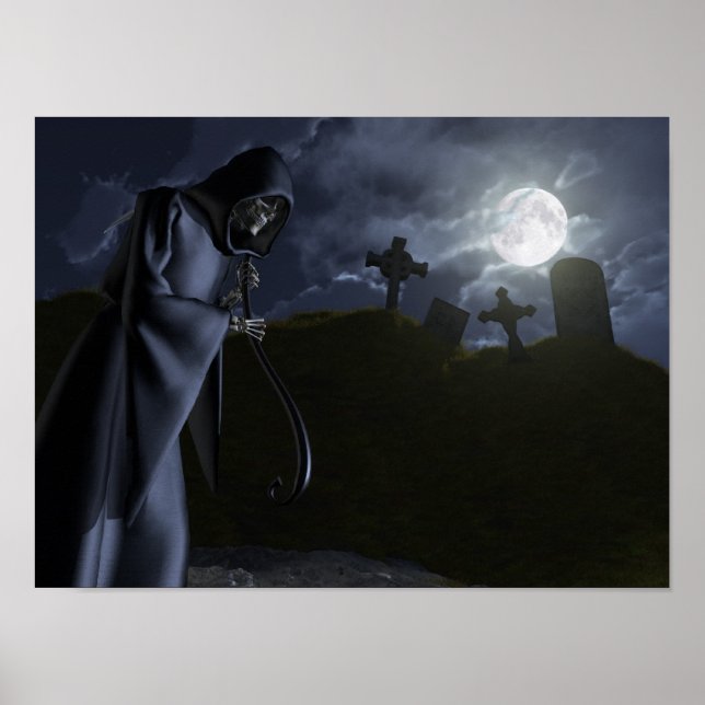 Grim Reaper at the Office Poster (Front)