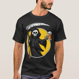 Grim Reaper Beer Party T-Shirt