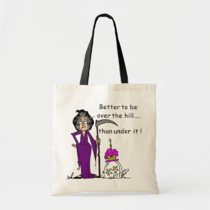 Grim Reaper Birthday Humor Tote Bag