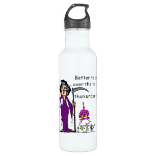 Grim Reaper Birthday Humour 710 Ml Water Bottle