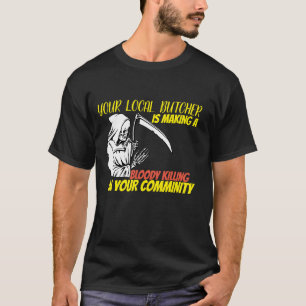 Grim Reaper Butcher T-Shirt