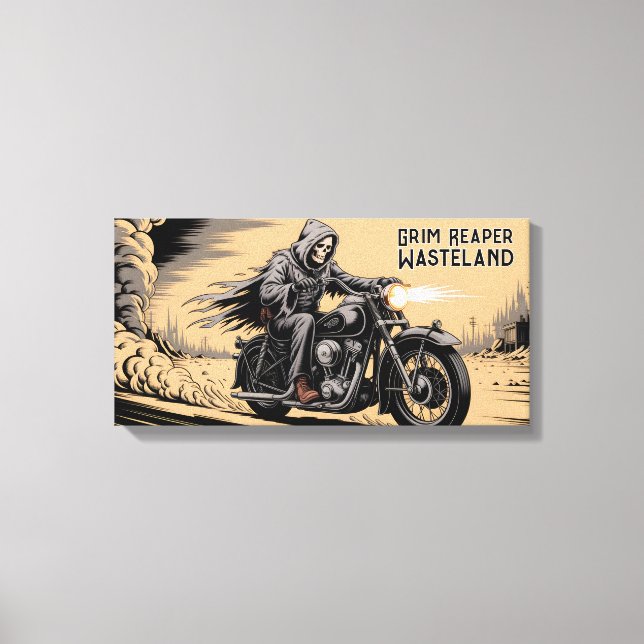 Grim Reaper Canvas Print (Front)