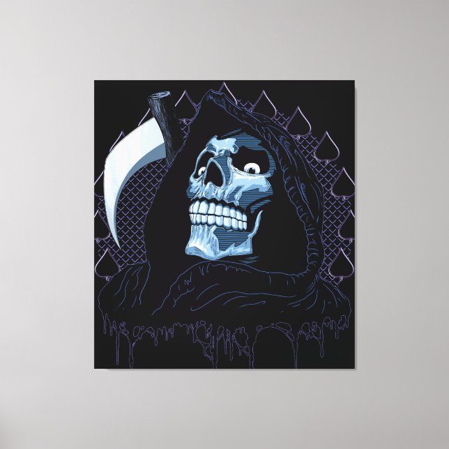 Grim Reaper Canvas Print (Front)
