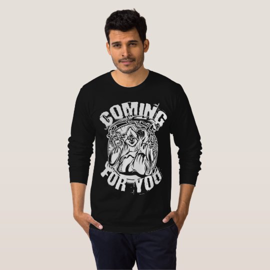 Grim Reaper Coming For You Scary Halloween T-Shirt