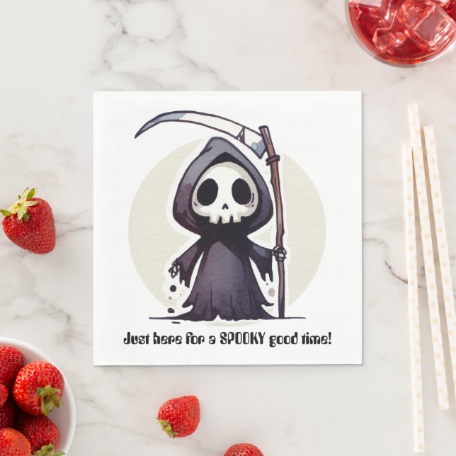 Grim Reaper - Custom Napkin (Insitu)