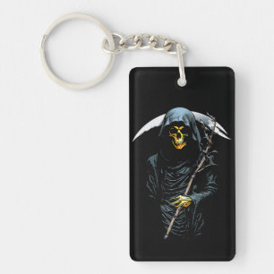Grim Reaper: Dark Elegance Keychain
