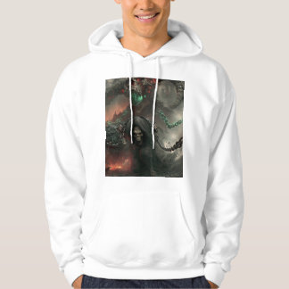 Grim Reaper Gothic Dark Fantasy Hoodie