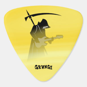 Grim Reaper Guitar Man Guitar Pick