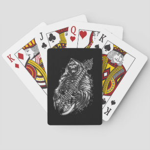 Grim  Reaper Guitar Playing Cards
