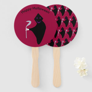 Grim Reaper Halloween Custom Hand Fan