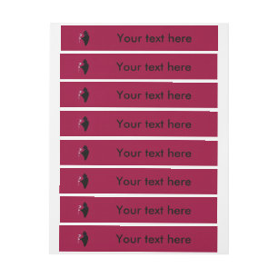 Grim Reaper Halloween Custom Labels