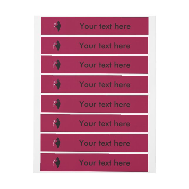 Grim Reaper Halloween Custom Labels (Sheet)