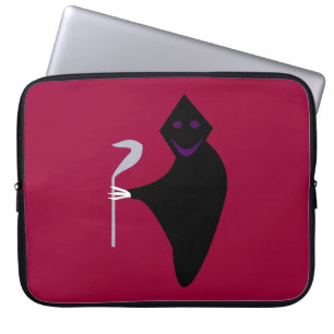 Grim Reaper Halloween Laptop Bag