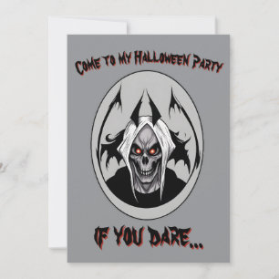 Grim Reaper Halloween Party Invitation