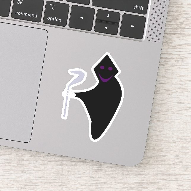 Grim Reaper Halloween Shaped (Detail)
