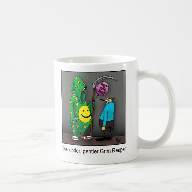 Grim Reaper Humour Mug "Spectickles (Right)