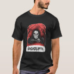 Grim Reaper Lifting Weights Deadlifts Bar Bells T-Shirt<br><div class="desc">Grim Reaper Lifting Weights Deadlifts Bar Bells</div>