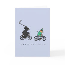 Grim Reaper on Wheels | Dark Humour Birthday Card